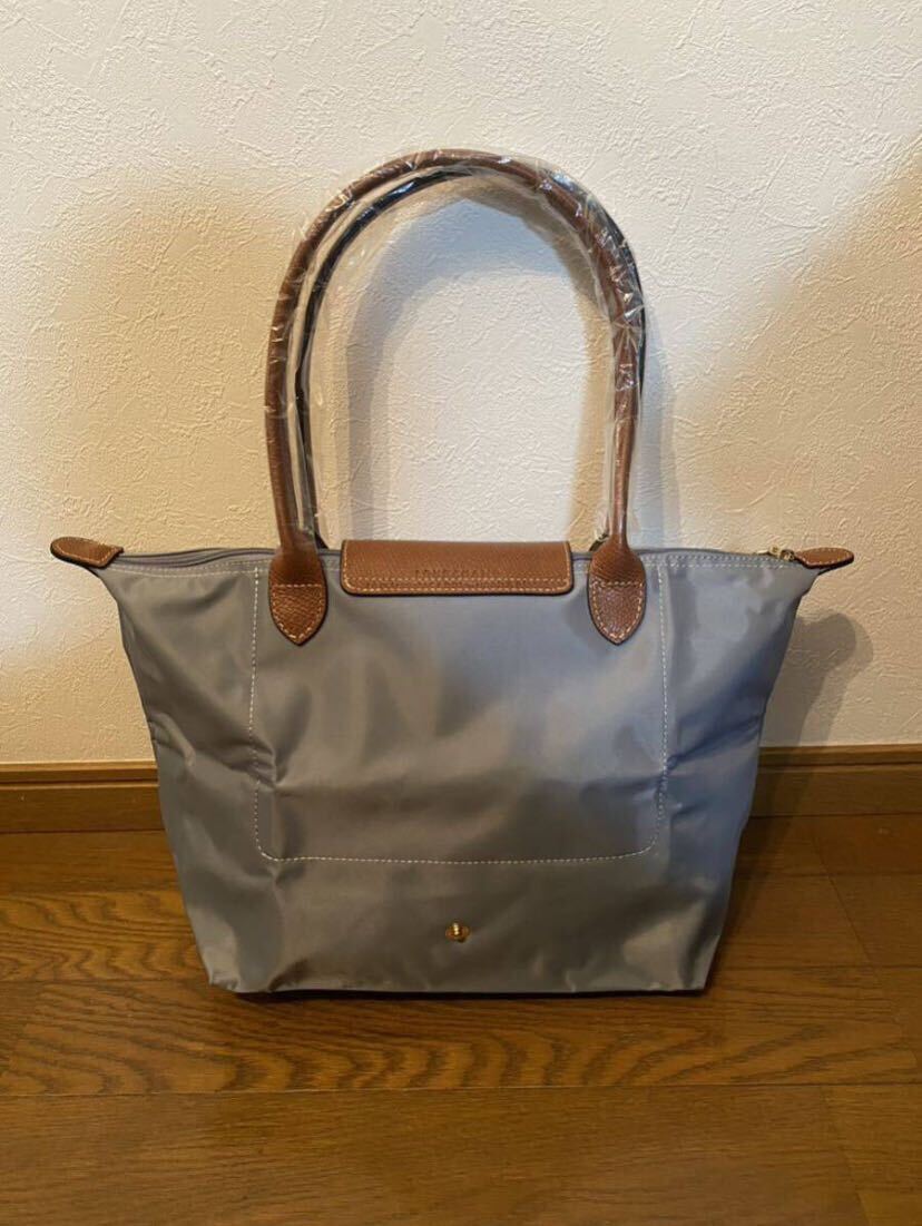 【新品】ロンシャン LONGCHAMP ル プリアージュ ショルダーバッグ S グレーの画像2