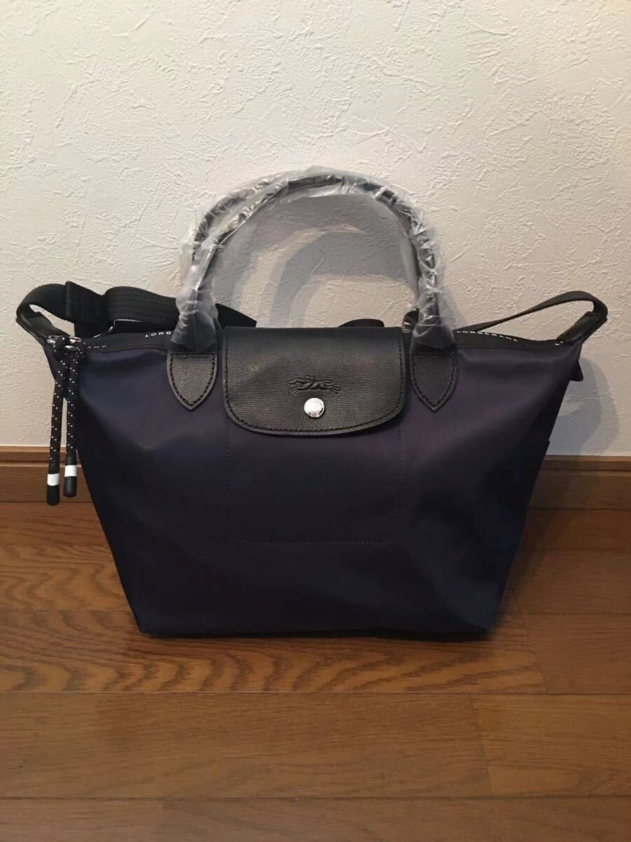 【新品】ロンシャン LONGCHAMP ル　プリアージュ　エナジー　トップハンドルS ネイビー_画像1