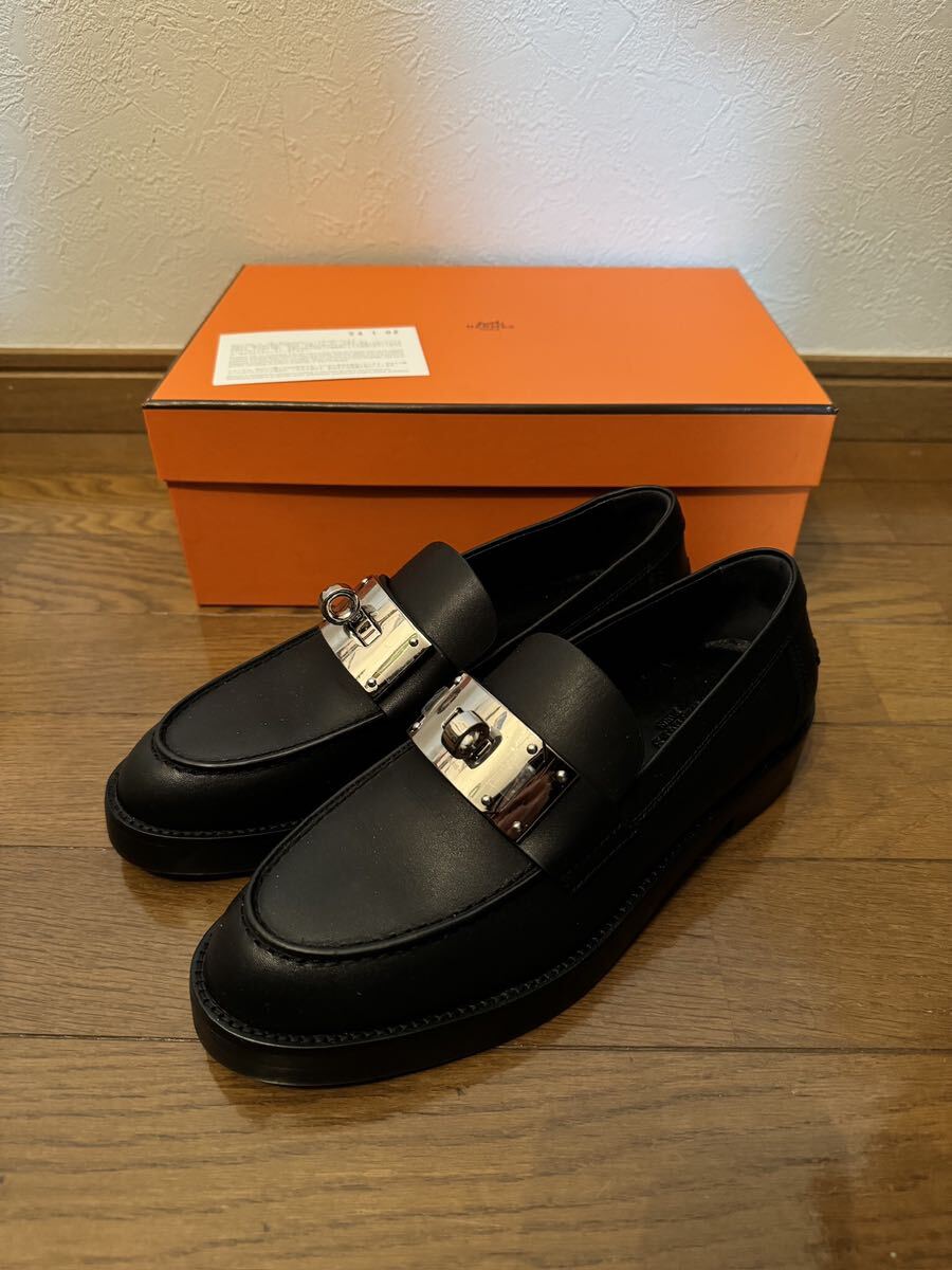 HERMES エルメス　ローファー　38 美品