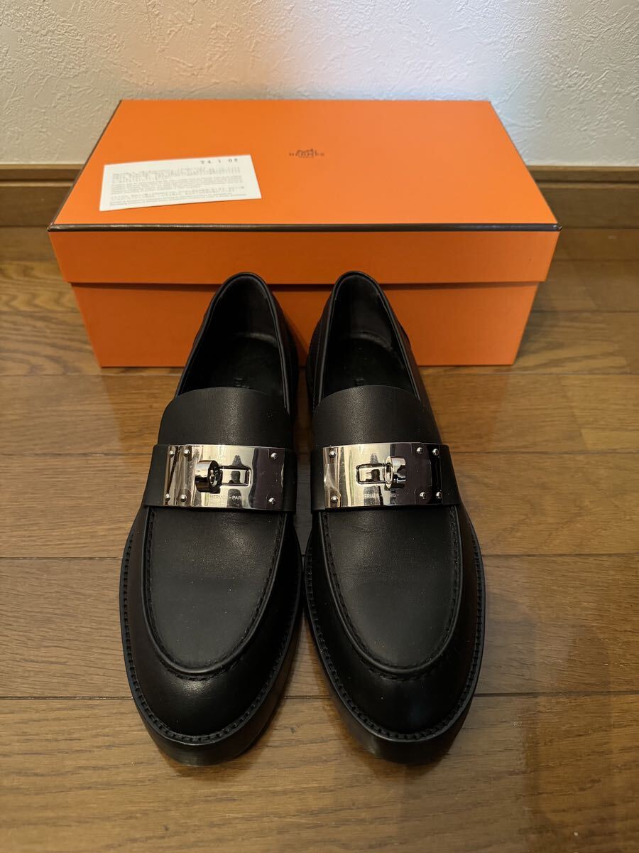 HERMES エルメス　ローファー　38 美品_画像2