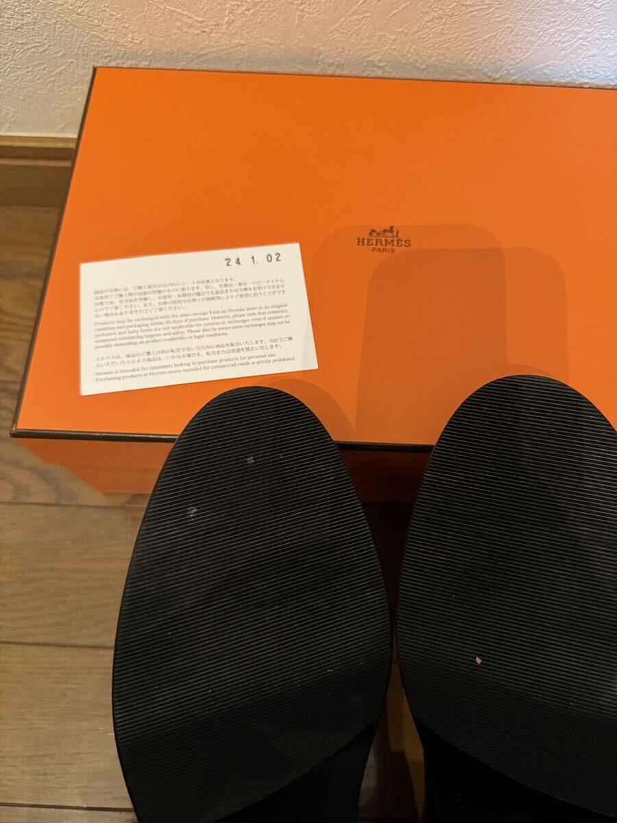 HERMES エルメス　ローファー　38 美品