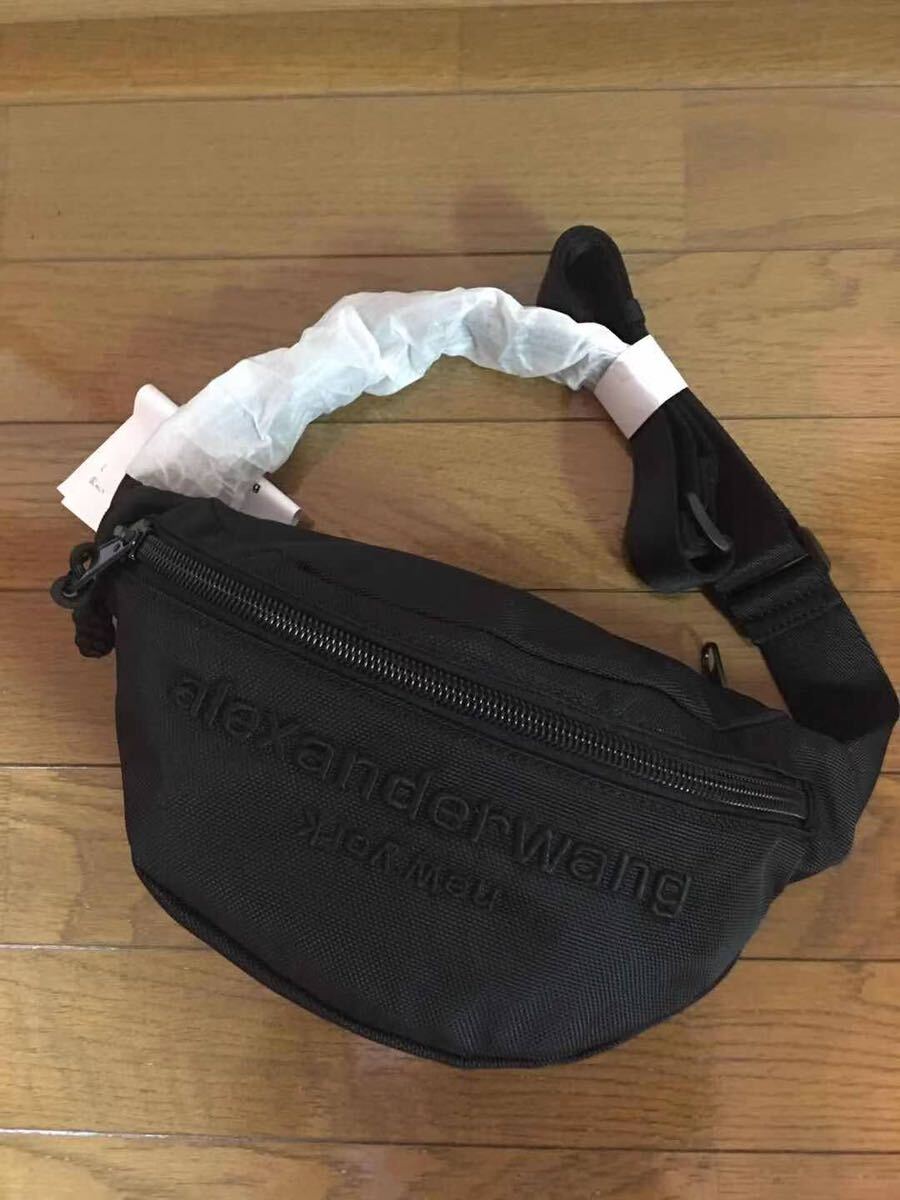 新品 ALEXANDER WANG アレキサンダーワン PRIMAL FANNYPACK- BLACK の画像5