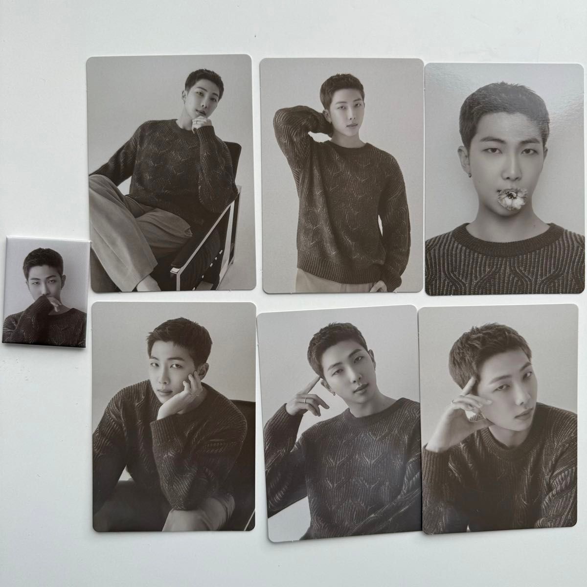 BTS 韓国POPUP MONOCHROME RM ミニフォトカードコンプセット BTS MONOCHROME POPUP RM ミニフォトカード コンプ|Yahoo