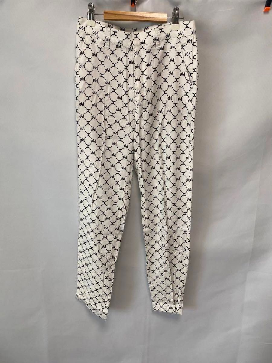 X-girl MONOGRAM TAPERED PANTS