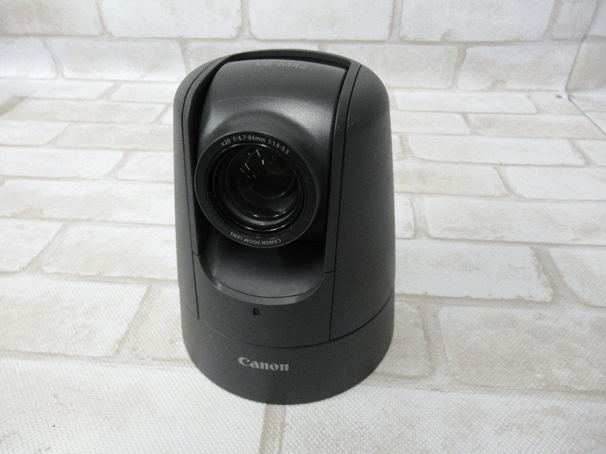 Ω 新LC 0032t 保証有 Canon【VB-M42】キャノン ネットワークカメラ PoE対応 動作/初期化OK・祝10000!取引突破!!