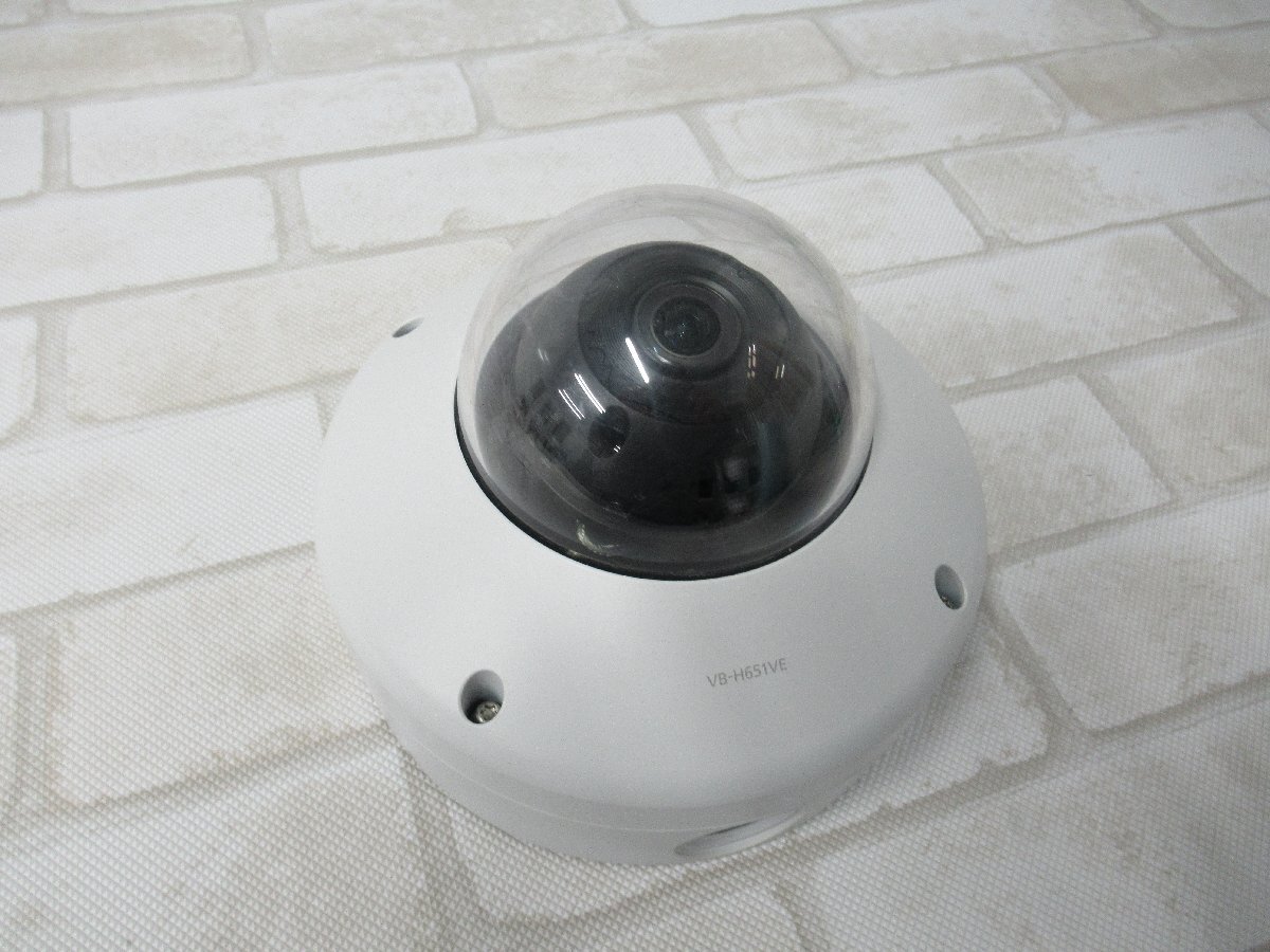 Ω 新LC 0050t 保証有 Canon【 VB-H651VE 】キャノン ネットワークカメラ PoE対応 動作確認/初期化済・祝10000!取引突破!!