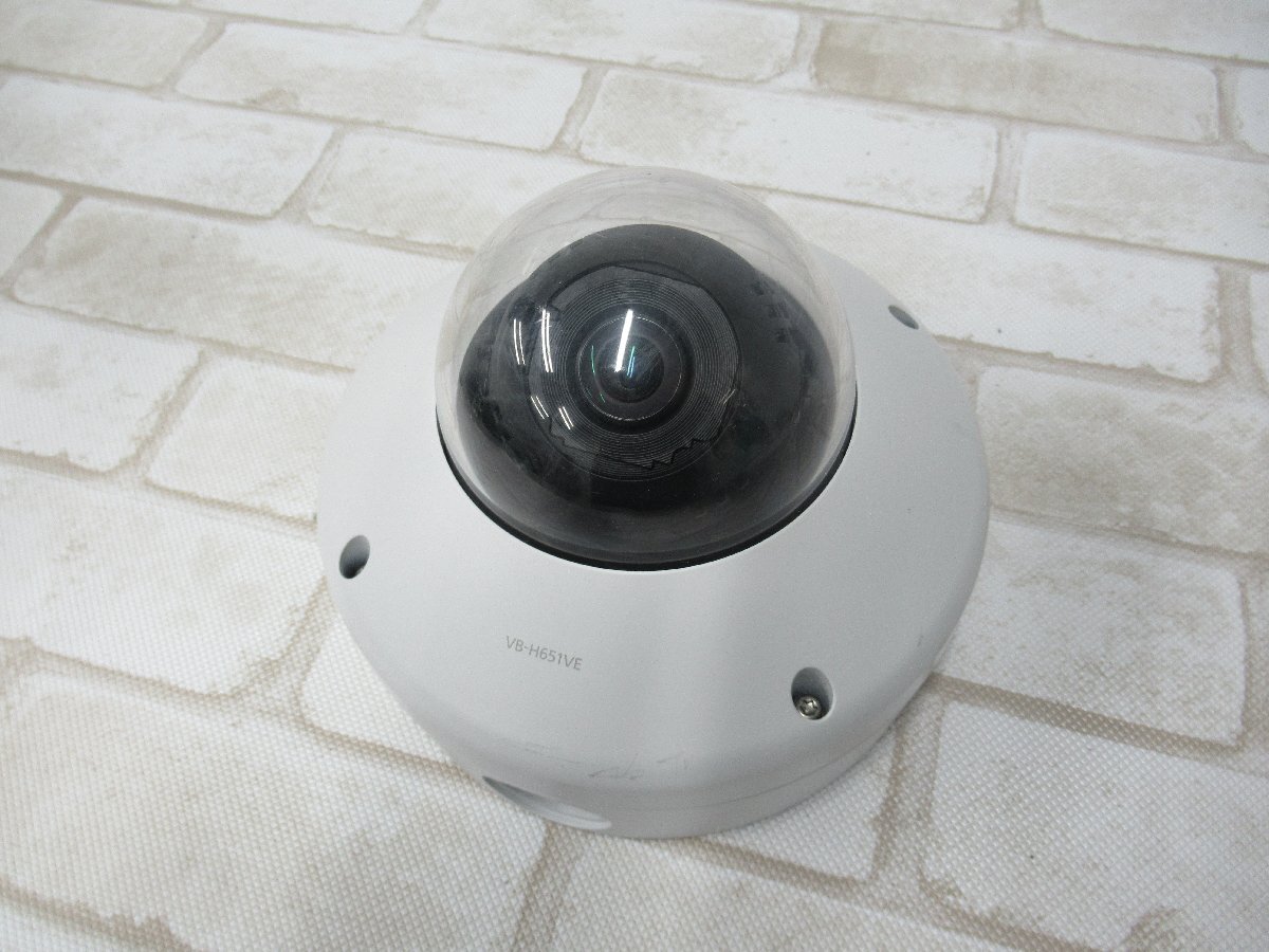 Ω 新LC 0052t 保証有 Canon【 VB-H651VE 】キャノン ネットワークカメラ PoE対応 動作確認/初期化済・祝10000!取引突破!!