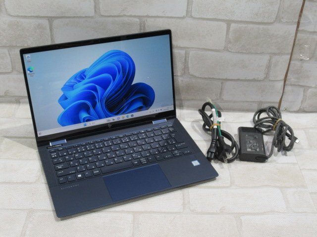 Ω 新DCN1 1768m 保証有 HP【 Elite Dragonfly 】【 Win11 Pro / i5-8265U / 8.00GB / SSD:256GB 】_画像1