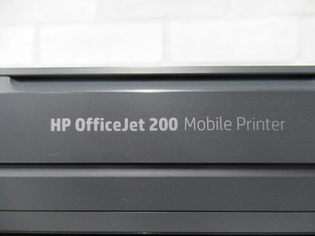 Ω 新DK3 0479h 保証有 HP OfficeJet 200 Mobile printer CZ993A モバイル プリンター 総印刷枚数12431枚 バッテリー付き_画像4