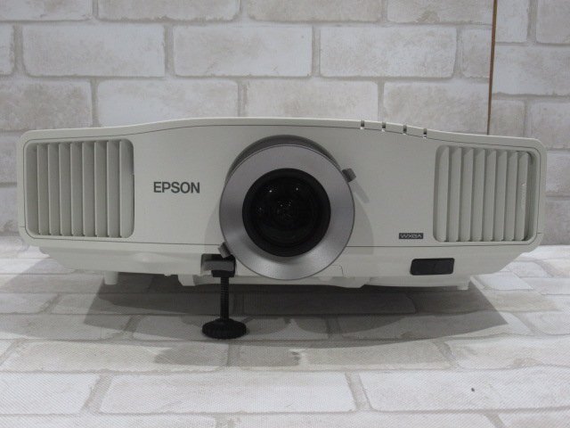 Ω 新DK3 0495♪ 保証有 EPSON【 EB-G5650W 】エプソン プロジェクター ランプ点灯時間：1049H / エコ 11H_画像2