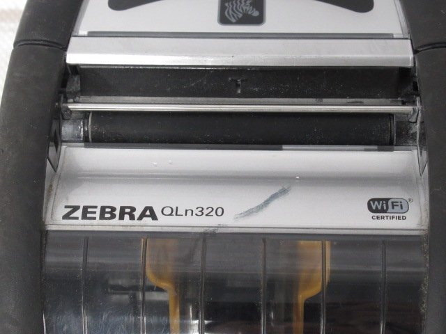 Ω 新E 0156? 保証有 ZEBRA【 QLn320 】ゼブラ QLn シリーズ モバイルプリンタ Bluetooth バッテリー付 印字OK