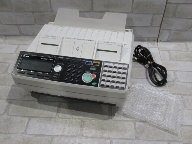 Ω новый DC 0613! гарантия иметь [ NTT FAX T-360 ] бизнес faks17 год производства термочувствительная бумага печать знак листов число 1562 листов Muratec действующий F-390. OEM модель 