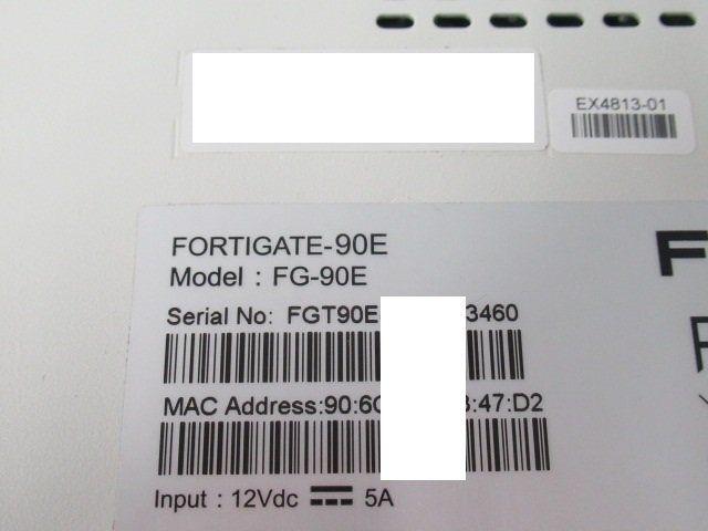 ライセンス有り(2027-06-14)まで有効】FORTINET Fortigate 60F ライセンス有り(2027-06-14)まで有効】FORTINET Fortigate 60F