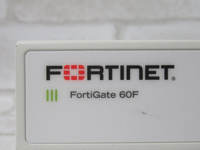 ▲Ω 新FT 0210h 保証有 Fortinet【 FG-60F 】FortiGate-60F UTM ライセンス25年12月17日迄 FW：v6.4.9 領収書発行可能_画像3