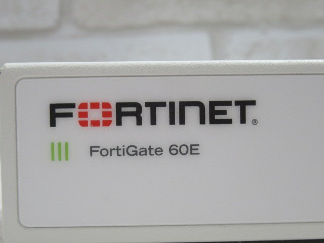Ω 新FT 0218h 保証有 Fortinet【 FG-60E 】Fortigate-60E UTM ライセンス24年05月07日迄 FW：v6.4.12 領収書発行可能_画像5