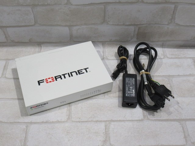 Ω 新FT 0218h 保証有 Fortinet【 FG-60E 】Fortigate-60E UTM ライセンス24年05月07日迄 FW：v6.4.12 領収書発行可能_画像1