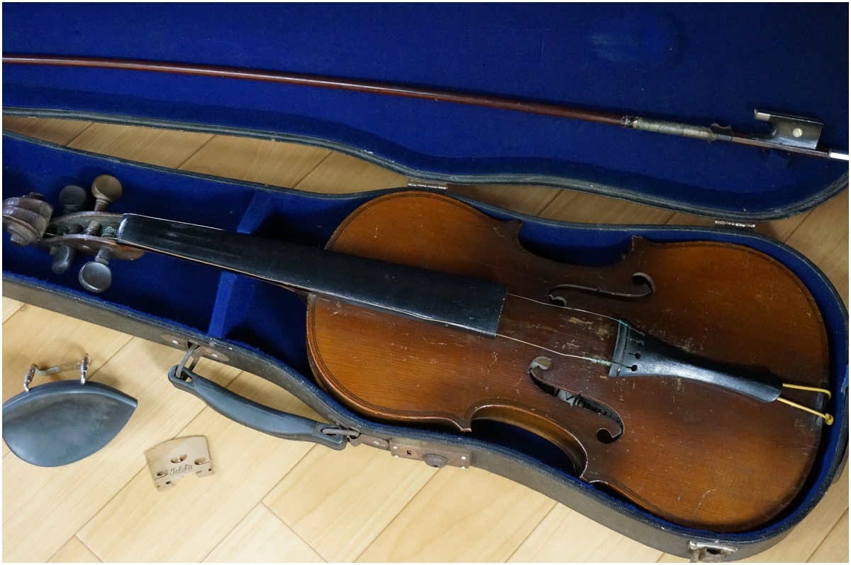 【希少 現状】 NAKAI VIOLIN OSAKA ★ バイオリン フルサイズ ジャパンヴィンテージ ★ №50 ITALIAN MODELの画像1