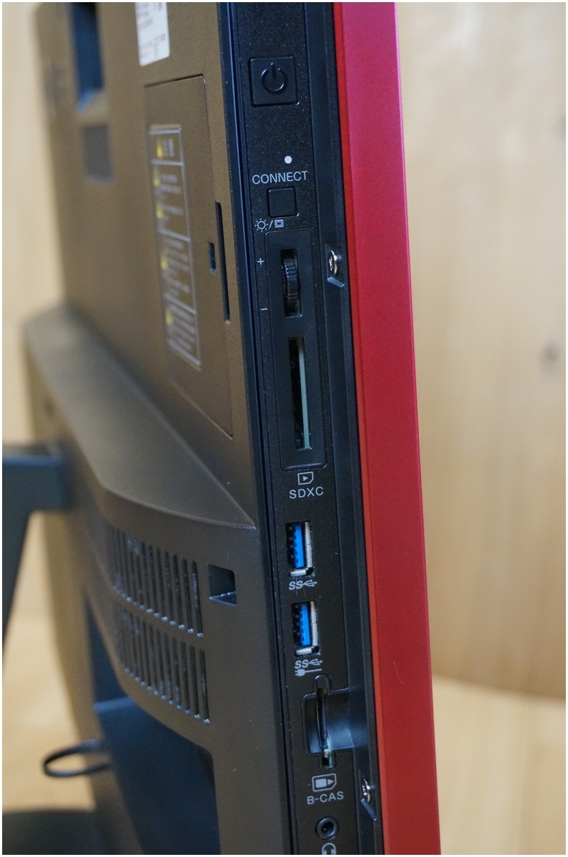 【新品SSD】NEC★23.8型オールインワンPC Win11★Core i7-7500U メモリ8GB SSD512GB★ブルーレイ Webカメラ Office★LAVIE DA770/HAの画像6