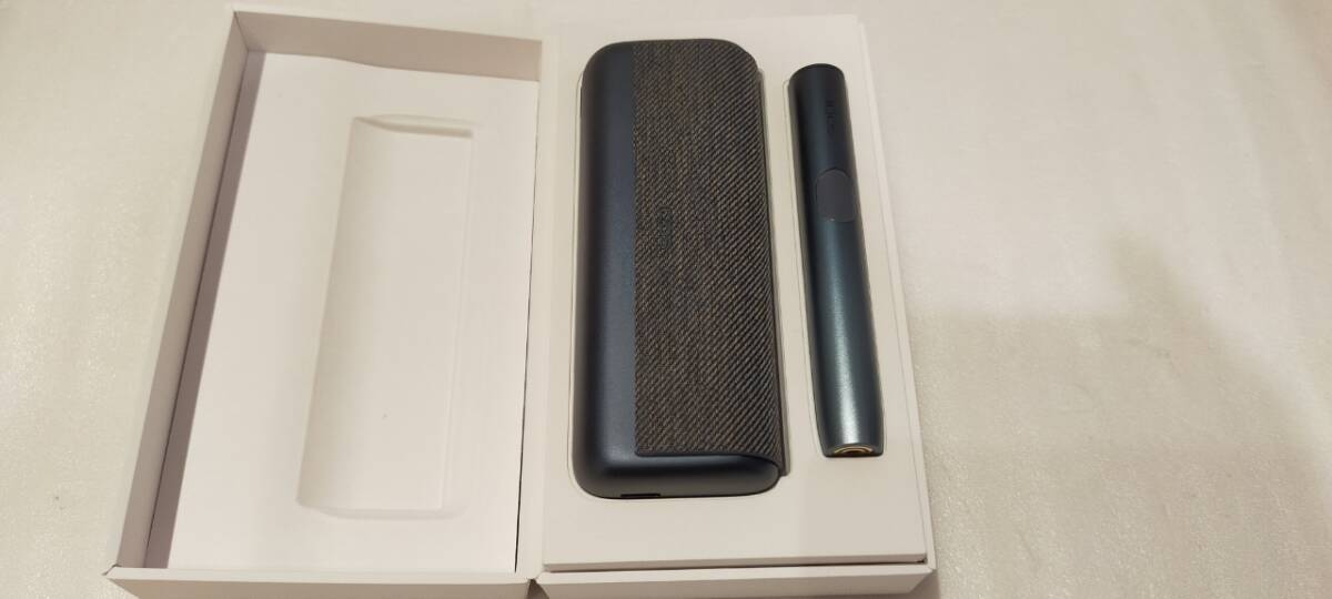 IQOS イルマ i プライム キット ミッドナイトブラック 加熱式タバコ M0010/M0021 通電OK 中古品 63567の画像2