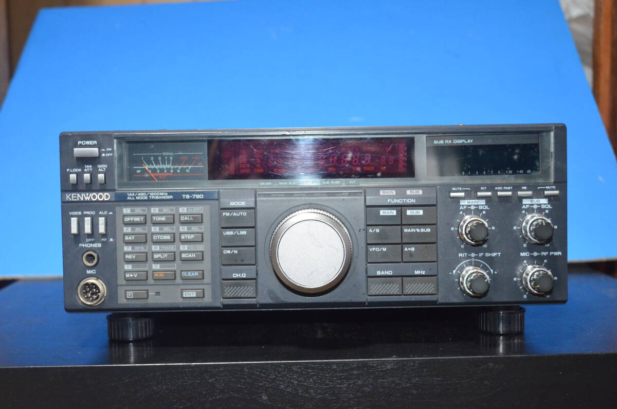 KENWOOD 144/430/1200/ ALL MODE TS-790 但し 1200MHZ は オプション （未実装）ジャンク品ですの画像1