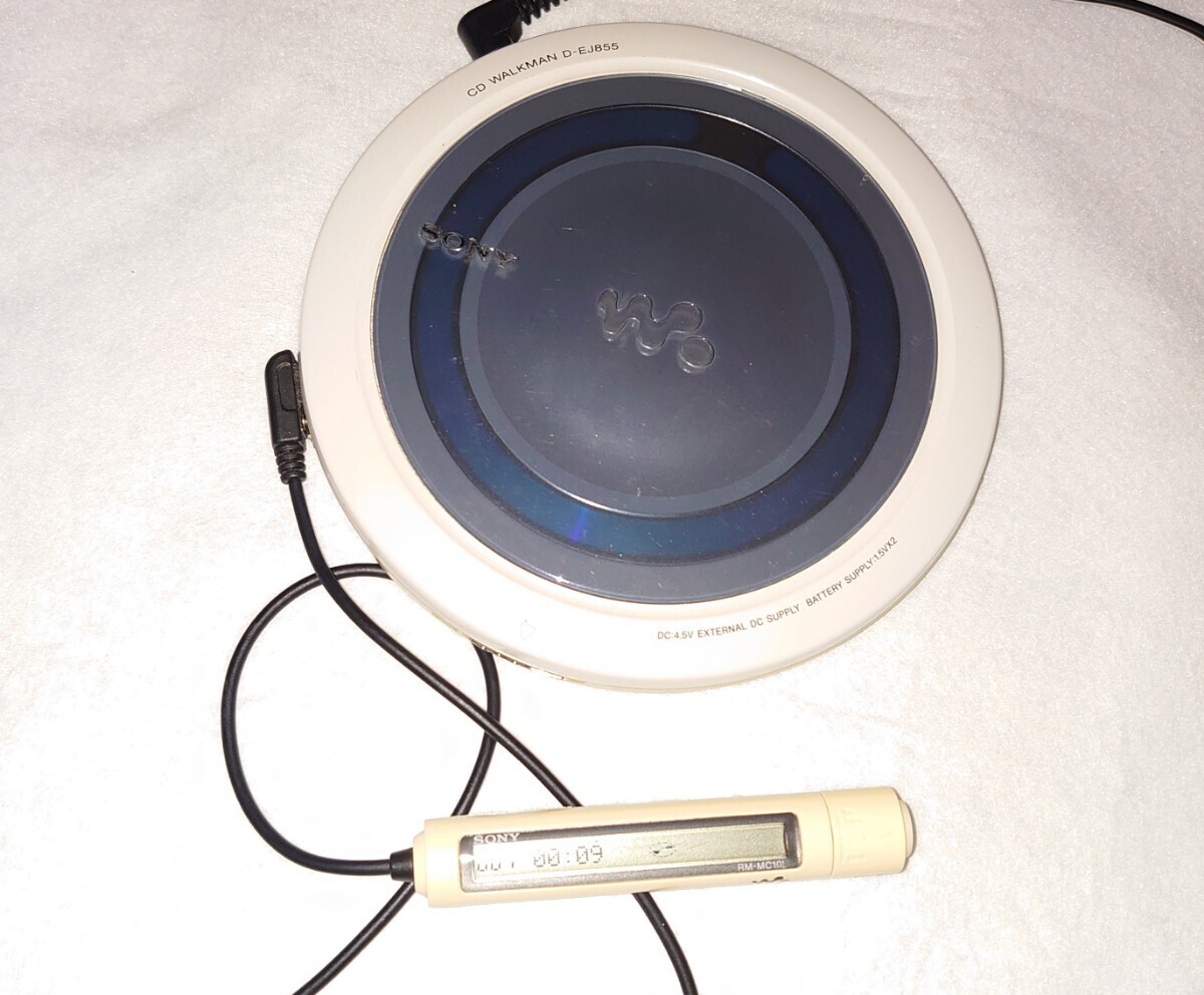 ソニー SONY CD WALKMAN D-EJ855 CD ウォークマン 中古品の画像6