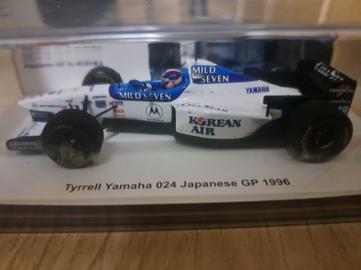 スパーク 1/43 レーシングオン特注 ティレル ヤマハ 024 日本GP 1996 片山右京 未開封 Tyrrell YAMAHA の画像1