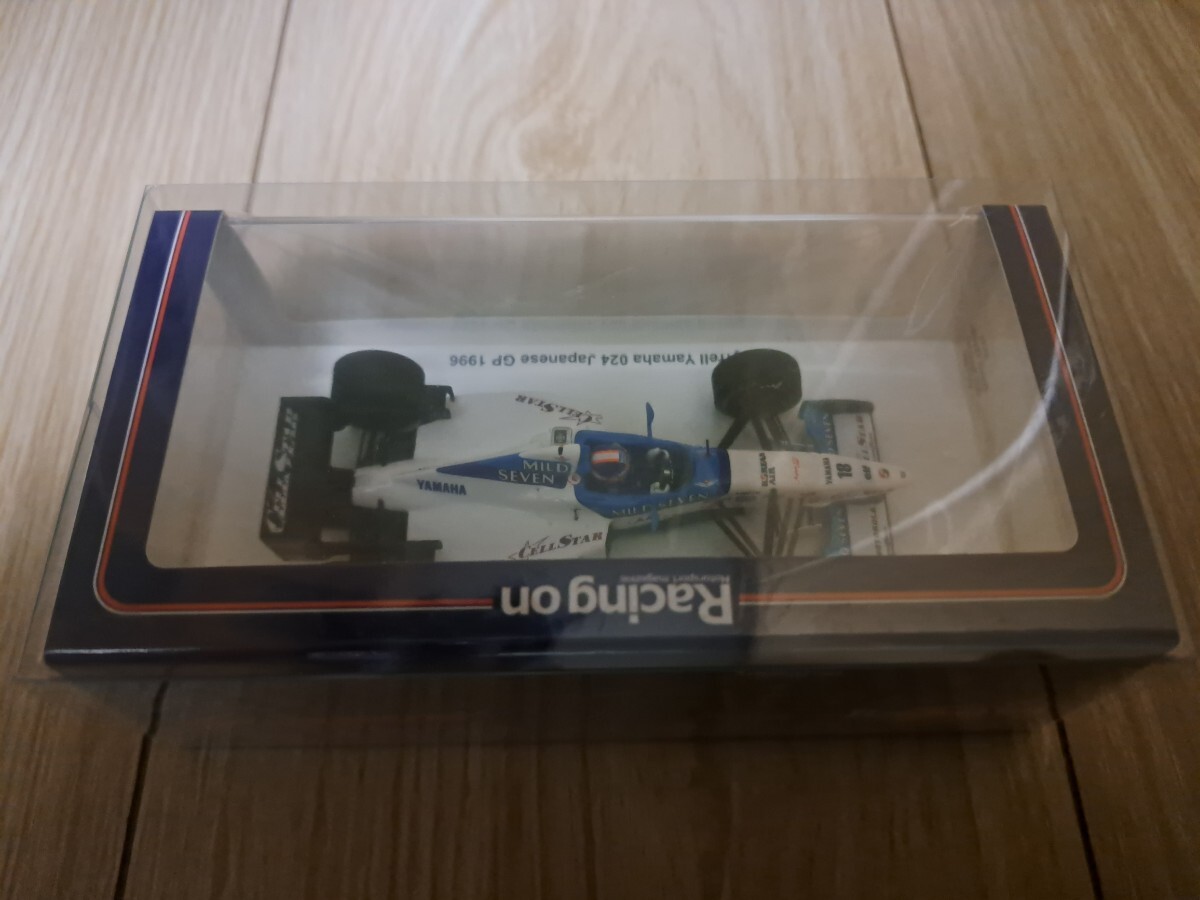 スパーク 1/43 レーシングオン特注 ティレル ヤマハ 024 日本GP 1996 片山右京 未開封 Tyrrell YAMAHA の画像5