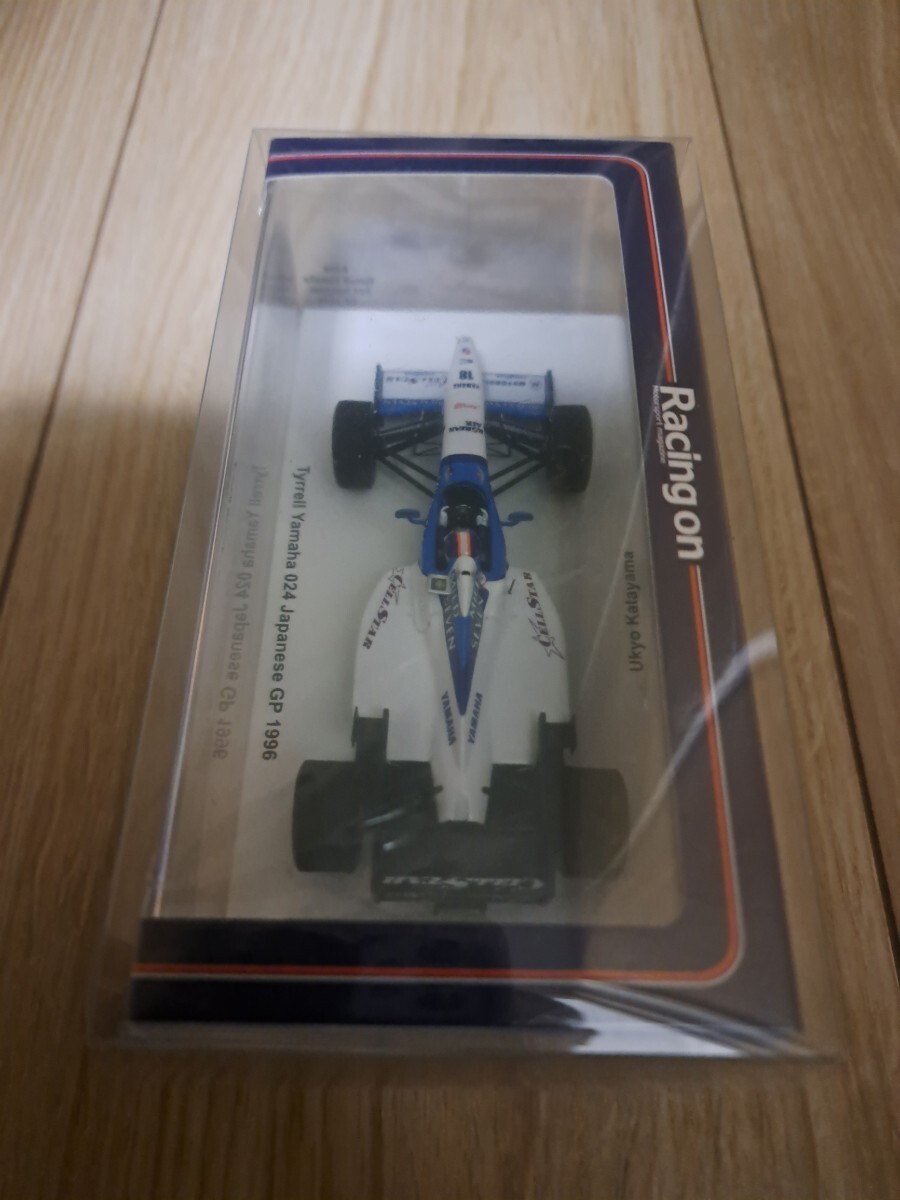 スパーク 1/43 レーシングオン特注 ティレル ヤマハ 024 日本GP 1996 片山右京 未開封 Tyrrell YAMAHA の画像4