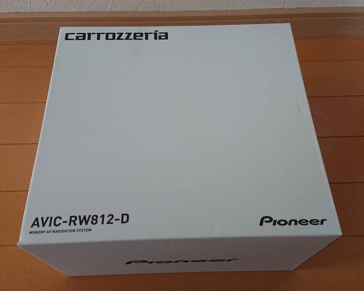 カロッツェリア パイオニア 楽ナビ AVIC-RW812-D 新品未使用の画像1