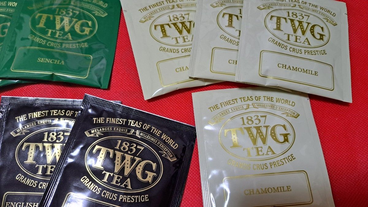 TWG紅茶　 イングリッシュブレックファースト・カモミール・煎茶 11点