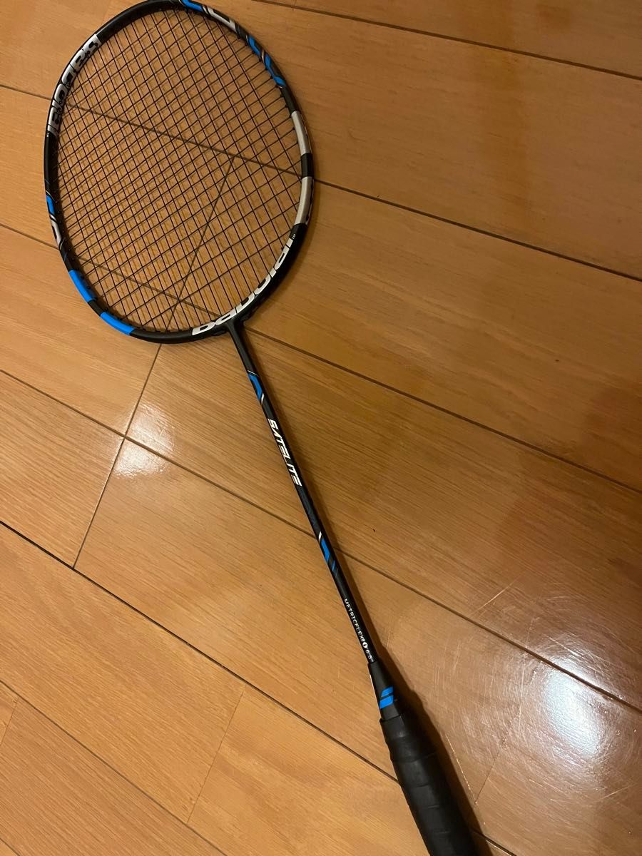 バボラ SATELITE 6.5 ESSENTIAL 602318 バドミントン ラケット : ブルー×グレー BabolaT