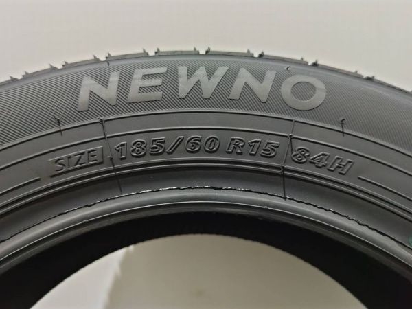 【数量限定 在庫限り】ブリヂストン NEWNO ニューノ 185/60R15 84H【４本】2024年製 新品 正規品 個人宅可 送料込み33000円_画像3