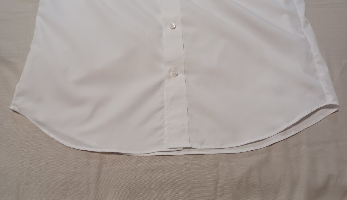 (未着用品) 日本製 紳士 ウィングカラー シャツ サイズ L 長袖 フォーマル ドレスシャツ、ウェディング パーティ 衣装 若干の難ありWM010L の画像5