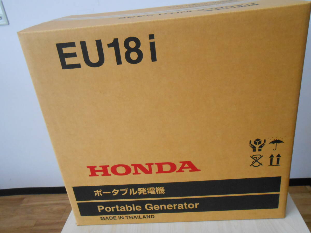 24872 新品 未使用 未開封 HONDA ホンダ ポータブル発電機 EU18i Portable Generater インバータ発電機 保証書有の画像9