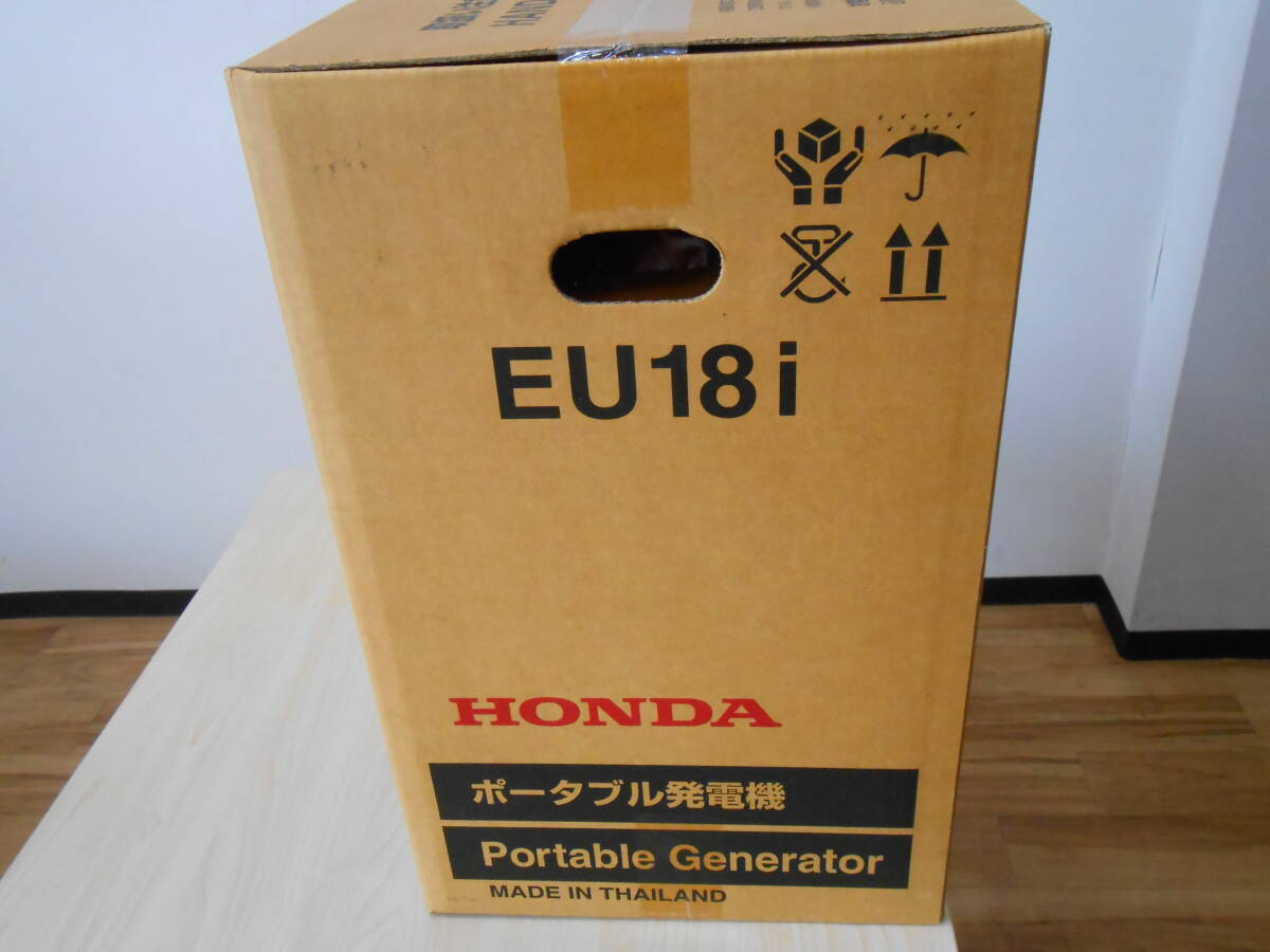 24872 新品 未使用 未開封 HONDA ホンダ ポータブル発電機 EU18i Portable Generater インバータ発電機 保証書有の画像10