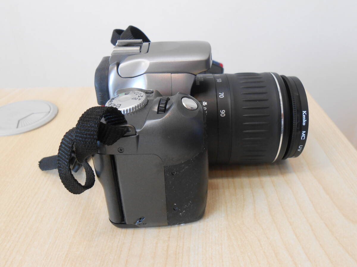 24910 中古 保管品 canon キャノン EOS KISS7 フィルムカメラ 動作未確認 レンズ EF 28-90mm 1:4-5.6 Ⅲ Φ58㎜の画像6