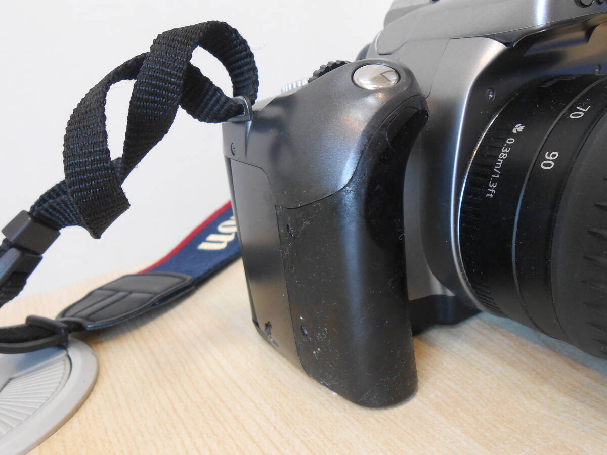 24910 中古 保管品 canon キャノン EOS KISS7 フィルムカメラ 動作未確認 レンズ EF 28-90mm 1:4-5.6 Ⅲ Φ58㎜の画像5