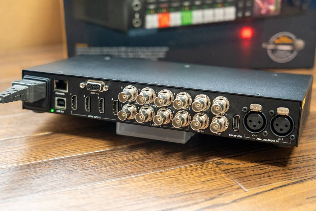 1円スタート！ Blackmagic Design ATEM Television Studio HD 中古 美品（検索ブラックマジックデザイン スイッチャー Switcher SDI PROの画像4