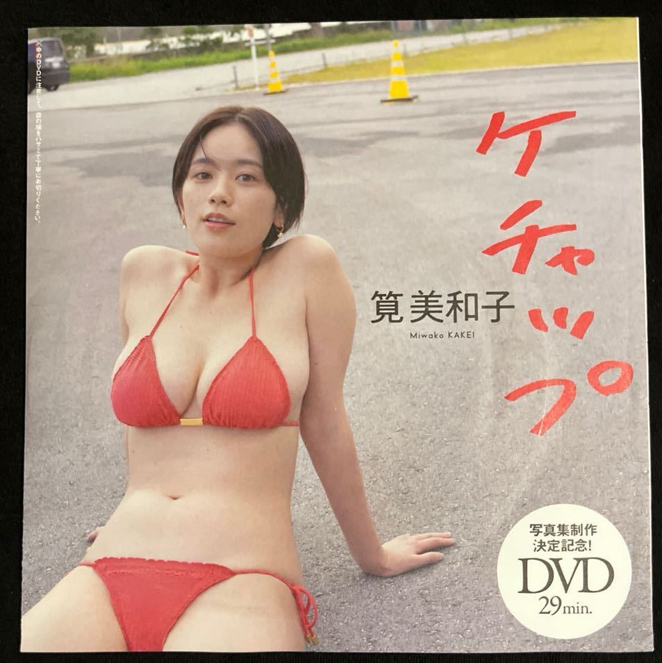 週刊プレイボーイ付録DVD★『筧美和子』ケチャップ！の画像1