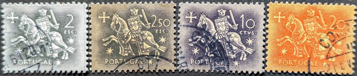 【外国切手】 ポルトガル 1953年01月10日 発行 アルバム 消印付きの画像1
