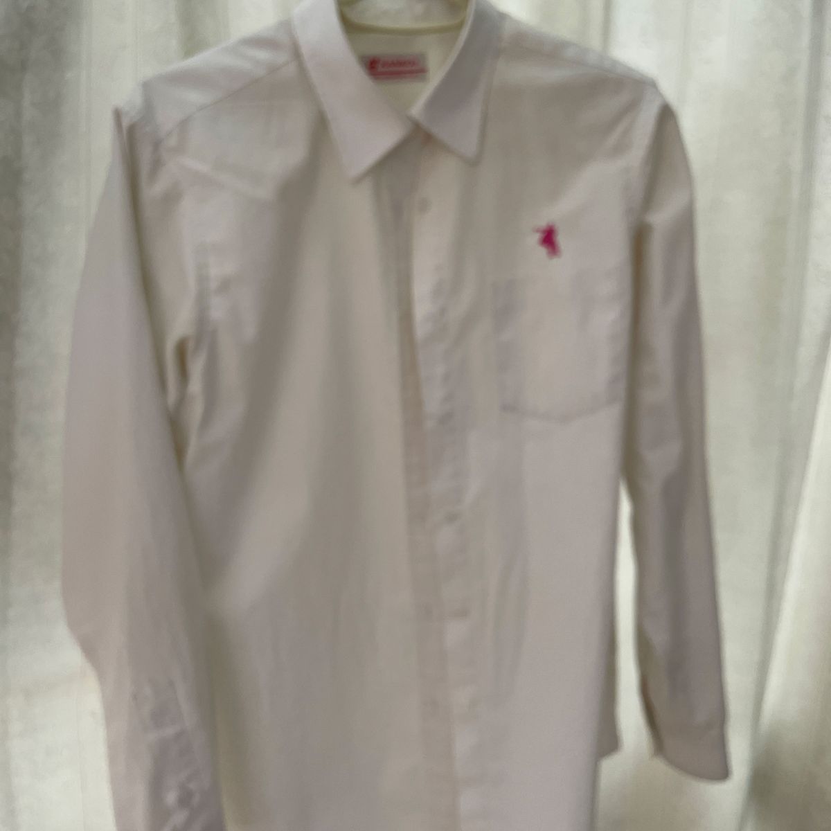 クラーク記念国際高等学校　ブレザー、刺繍入り長袖白シャツセット