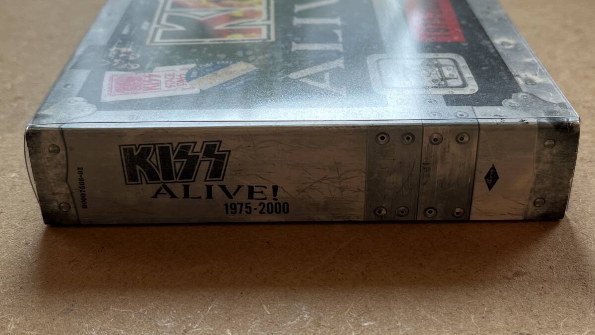 ■US盤!透明スリップケース付/4枚組CD■Kiss / Alive! 1975-2000 (B0007586-02) Rock And Roll All Nite/Deuce/Love Gun...etcの画像3