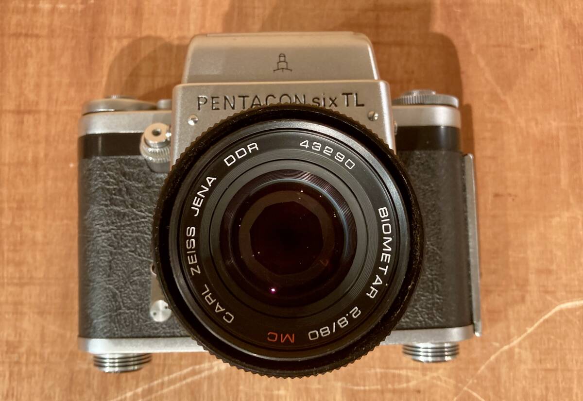 ■防湿庫保管品/状態良好■PENTACON Six TL (ペンタコン) / CARL ZEISS JENA DDR MC BIOMETAR 80mm F2.8 中判カメラ 一眼レフ ■東ドイツ製