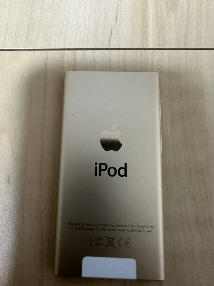 【美品】iPod nano 第7世代 16GB ゴールド2015年モデルMKMX2J/A Apple アップル の画像2