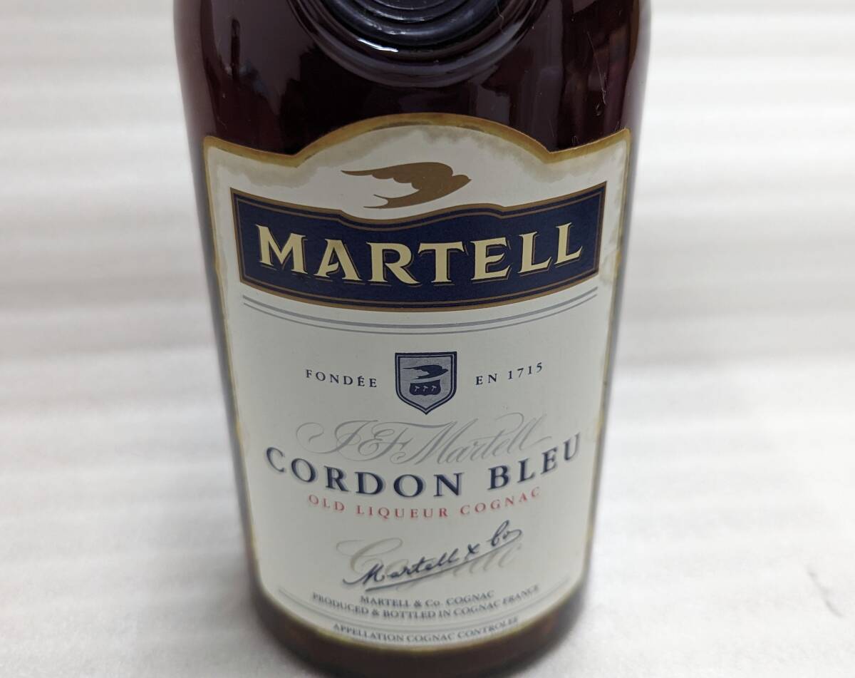 マーテル コルドンブルー 700ml 40度 未開栓 ブランデー コニャック MARTELL CORDON BLEU 古酒 の画像3