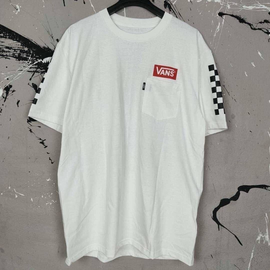 Tシャツ 半袖 白 バンズ VANS ストリート系 スケードボード スケボー ボード スノボー XL_画像4