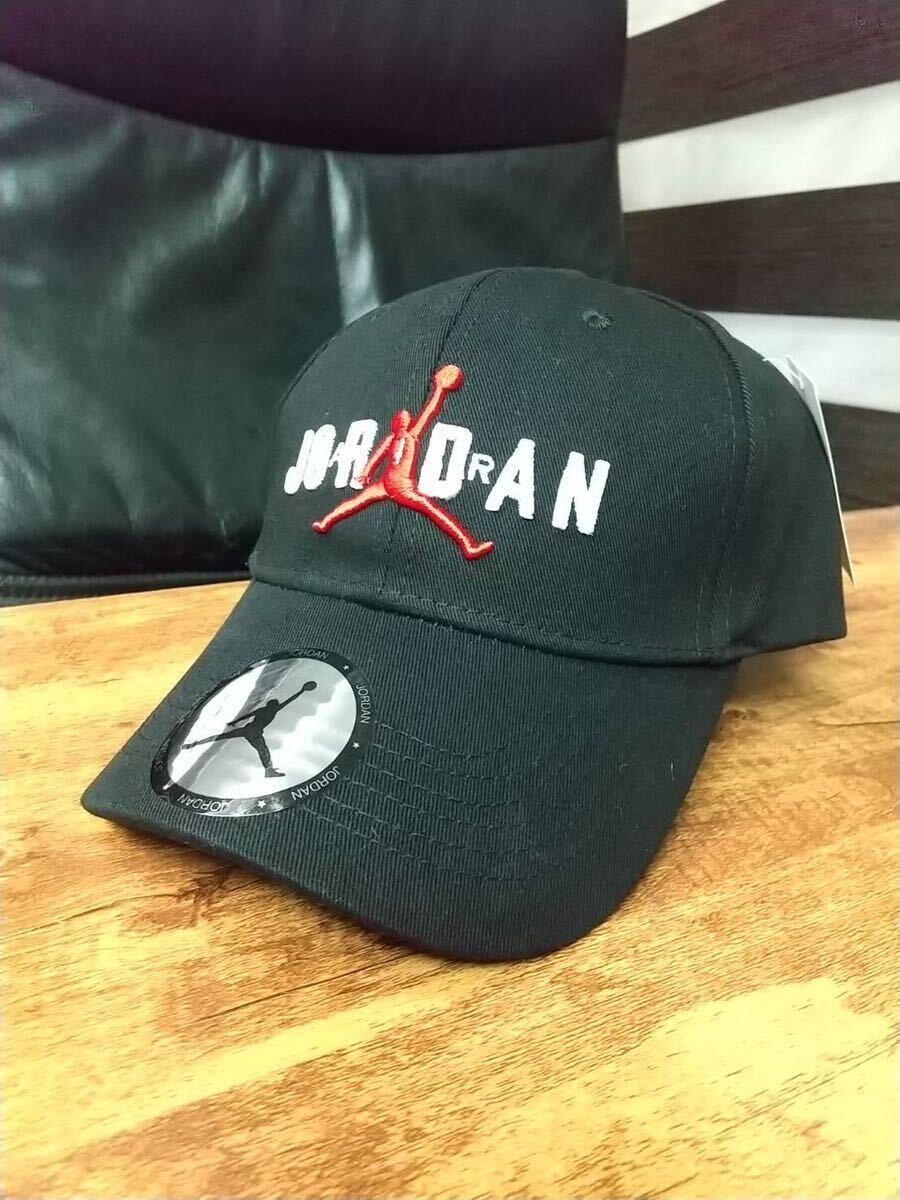 キャップ NBA バスケットボール マイケルジョーダン USA 黒 CAP バスケの画像1