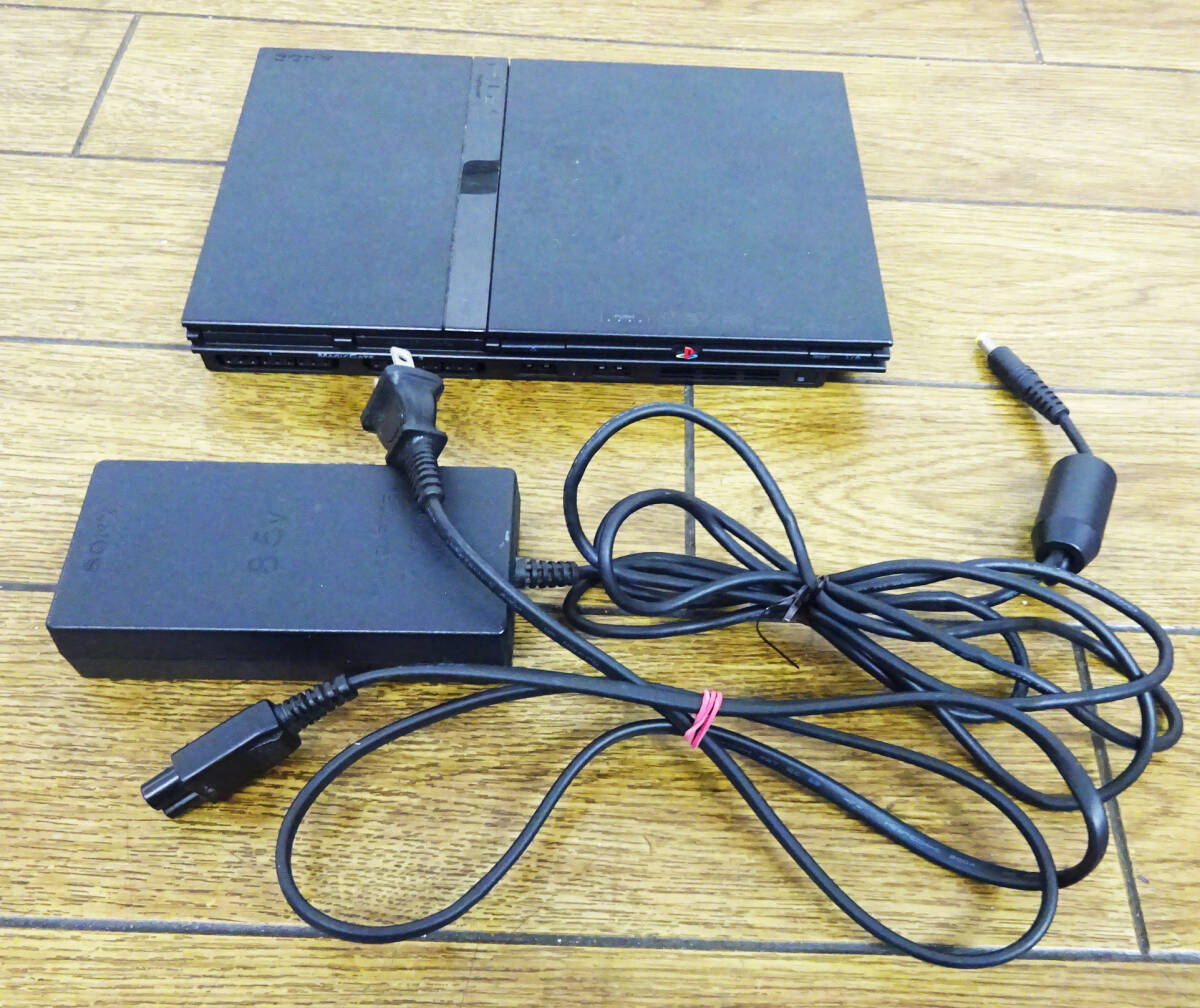 ◆ SONY ソニー PS2 本体 SCPH-70000 ジャンク 電源コード付き PlayStation2 プレステ2 ◆_画像1