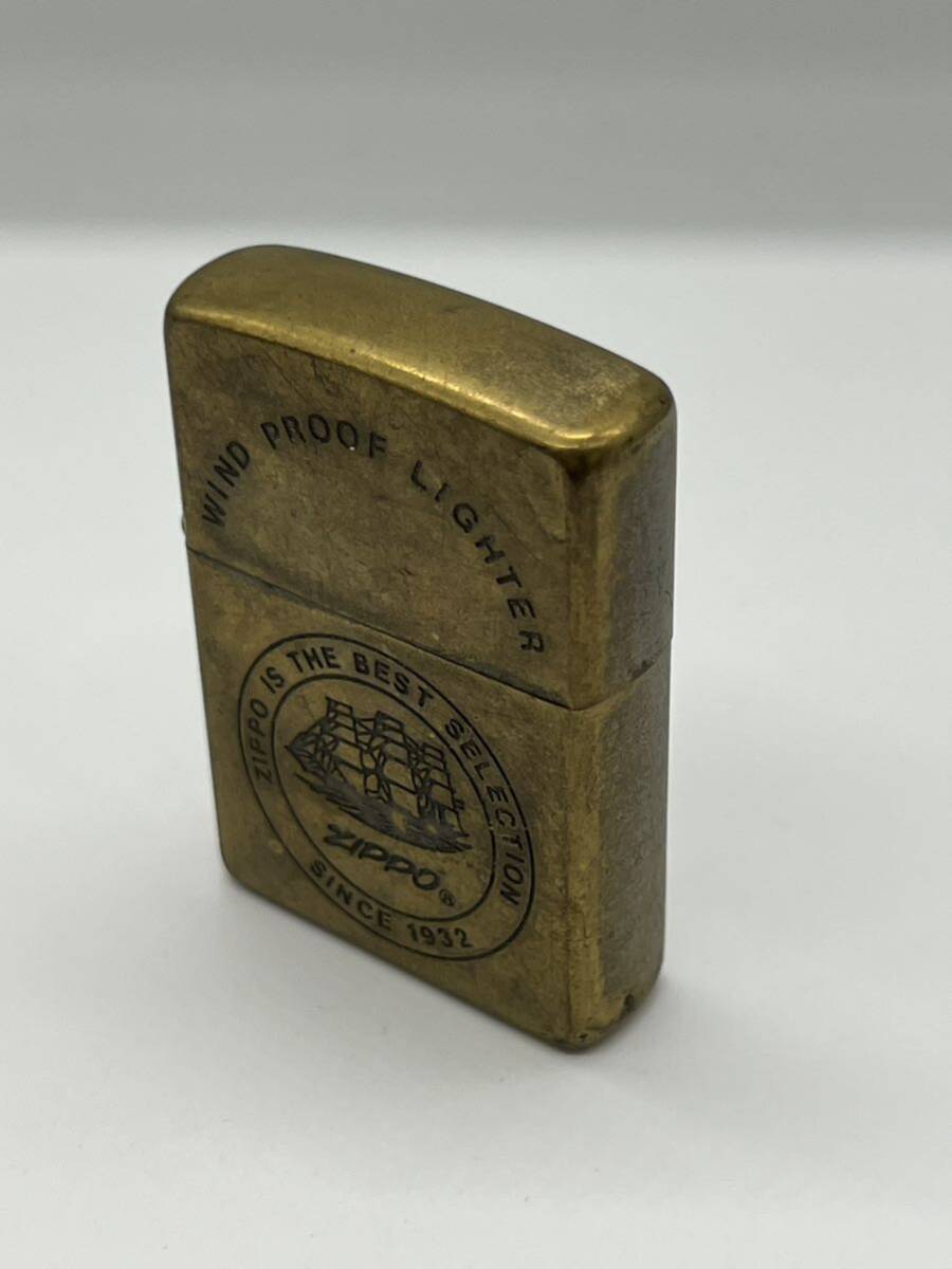 ZIPPO WIND PROOF LIGHTER ZIPPO IS THE BEST SELECTION MADE IN U.S.A. ジッポー アメリカ ライター ゴールド_画像3