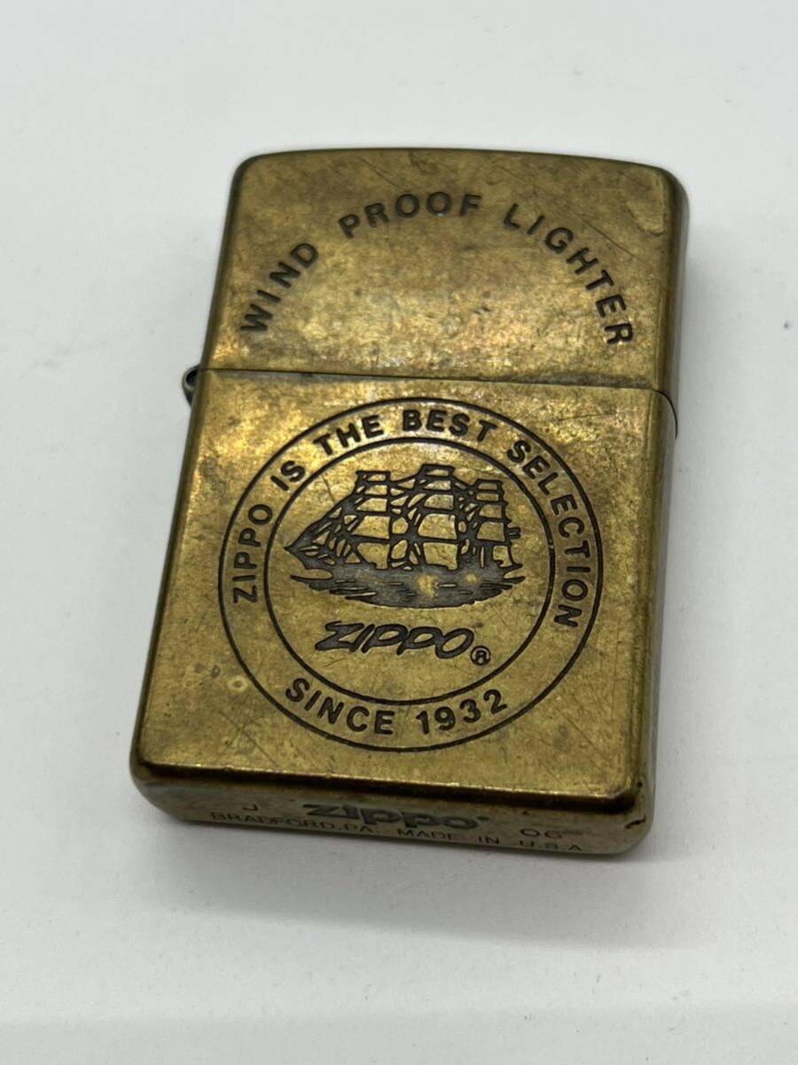 ZIPPO WIND PROOF LIGHTER ZIPPO IS THE BEST SELECTION MADE IN U.S.A. ジッポー アメリカ ライター ゴールド_画像5